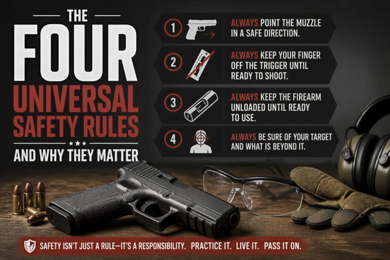 Four Universal Safety Rules For Firearms